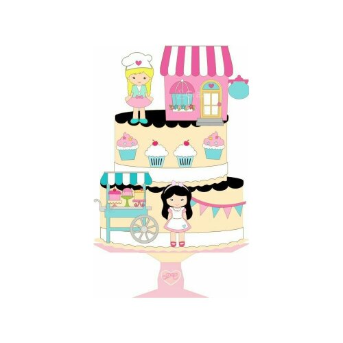 Topo de Bolo Confeitaria - Doceria 11