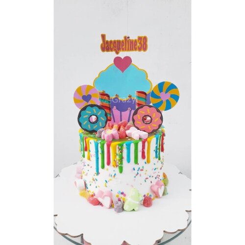 Topo de Bolo Confeitaria - Doceria 13