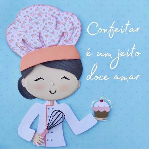 Topo de Bolo Confeitaria - Doceria 22