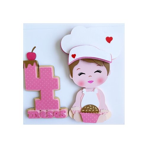 Topo de Bolo Confeitaria - Doceria 40