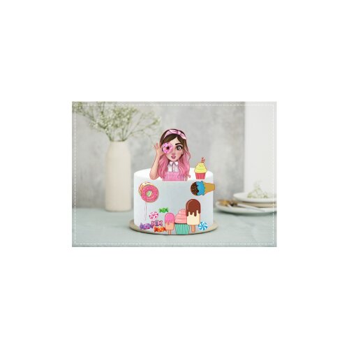 Topo de Bolo Confeitaria - Doceria 47