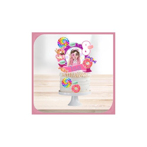 Topo de Bolo Confeitaria - Doceria 58