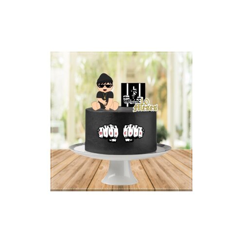Topo de bolo 130 - Bebê a