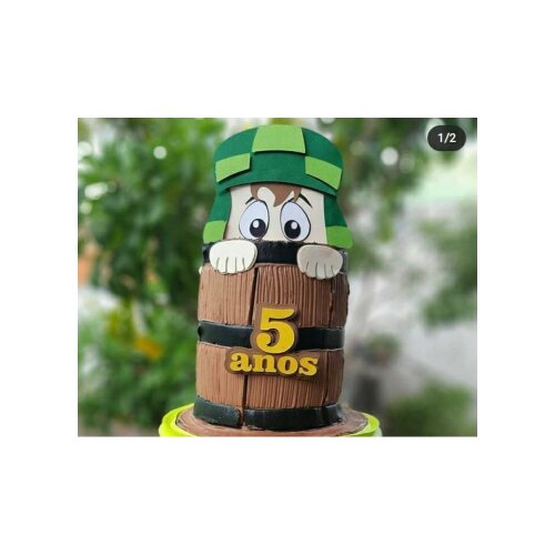 Topo de Bolo Chaves 13