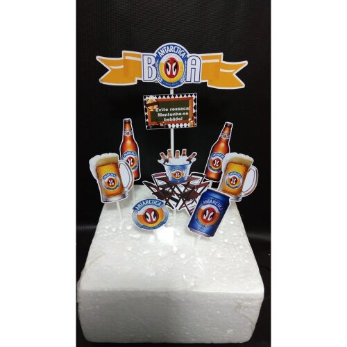Topo de Bolo Cervejas 01