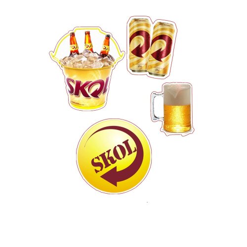 Topo de Bolo Cervejas 23