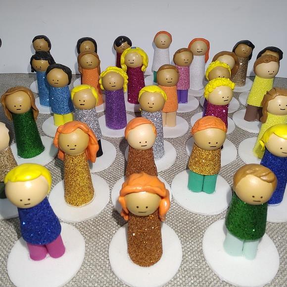 Bonecos para Constelação Familiar Mesa ou Água