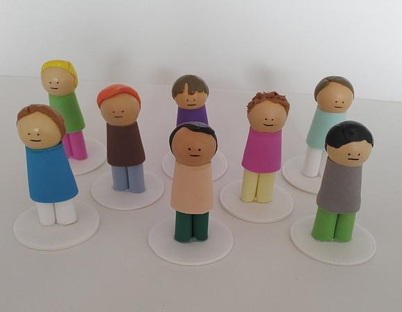 Bonecos para Constelação Familiar Mesa ou Água