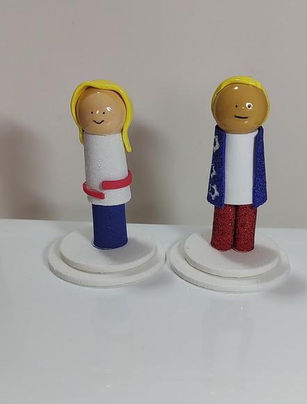 Casal de Americanos para Constelação Familiar Mesa Água