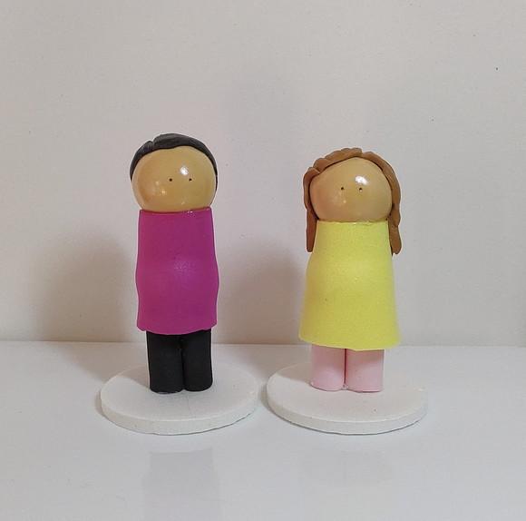Casal de Obesos para Constelação Mesa ou Água