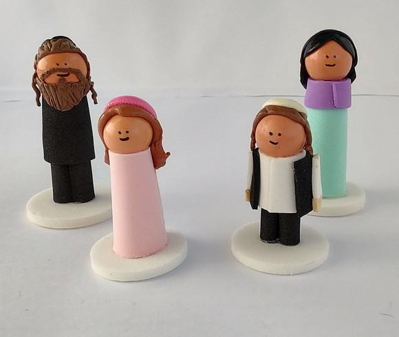 Família Judia para Constelação Mesa-água