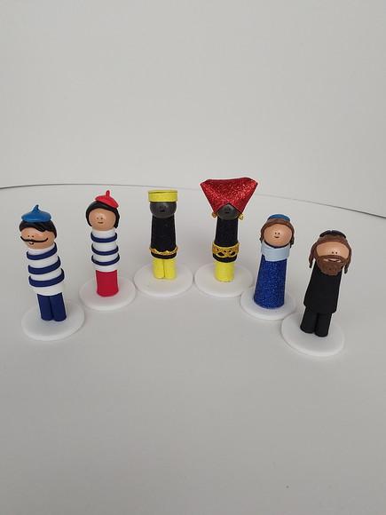 Kit Nacionalidade para Constelação Familiar Mesa Água