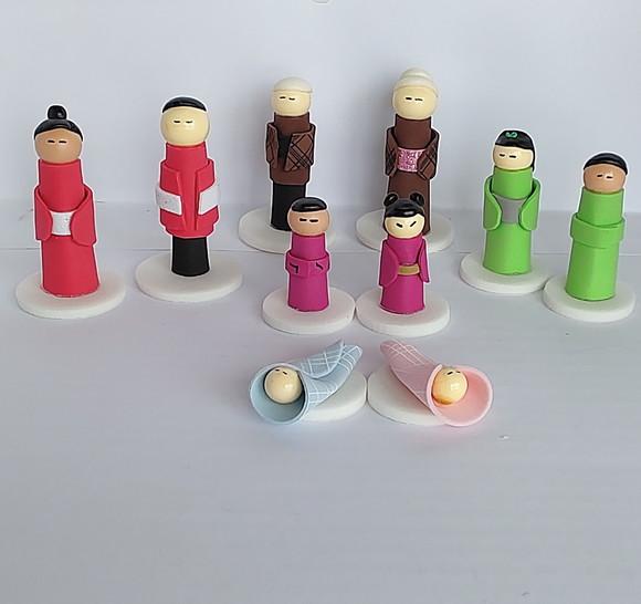 Kit Oriental 10 Peças para Constelação Familiar Mesa/água