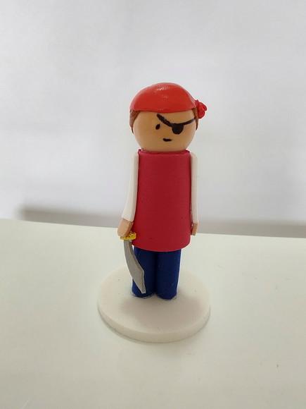 Representante Pirata para Constelação Familiar Mesa Água