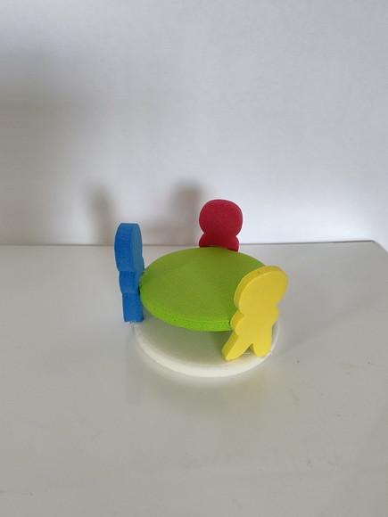 Trabalho em Equipe para Constelação Mesa ou Água