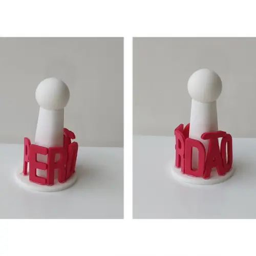 Boneco Perdão para Constelação Familiar Mesa/água