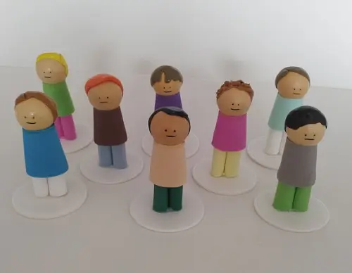 Bonecos para Constelação Familiar Mesa ou Água