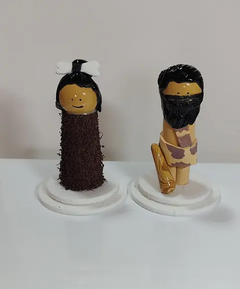 Casal das Cavernas para Constelação Familiar Mesa Água