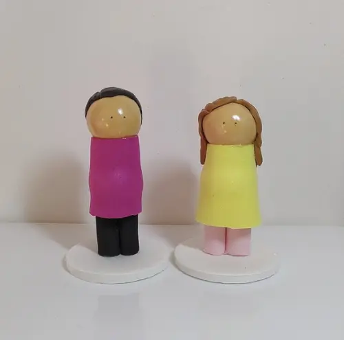 Casal de Obesos para Constelação Mesa ou Água