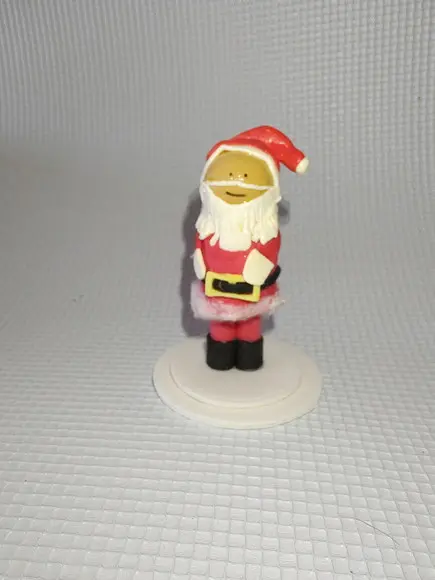 Casal Papai Noel e Mamãe Noel de Eva