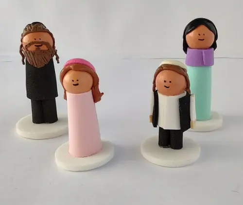 Família Judia para Constelação Mesa-água