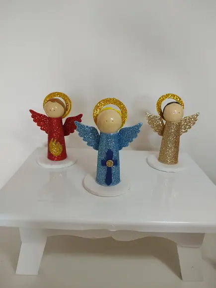 Kit 5 Anjos para Constelação