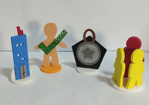 Kit Corporativo para Constelação Mesa Água