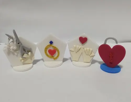 Kit Divórcio Sistêmico para Constelação Mesa ou Água