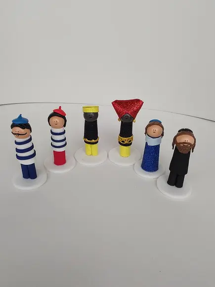 Kit Nacionalidade para Constelação Familiar Mesa Água