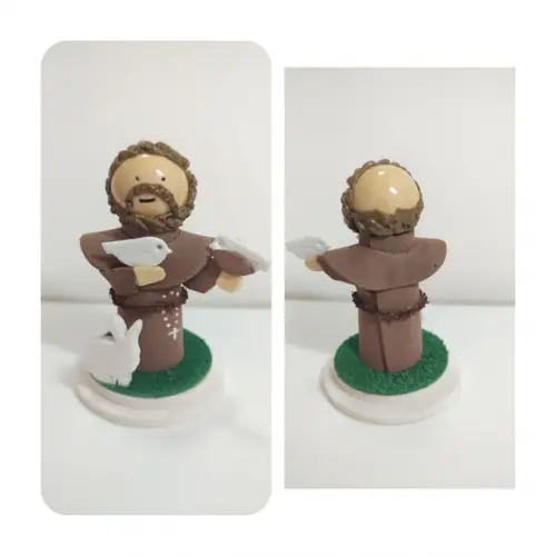 Kit São Francisco e Animais para Constelação Mesa ou Água