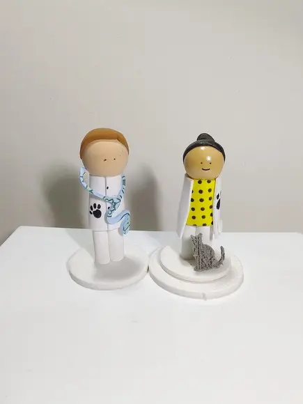 Kit Tutores Bonecos para Constelação Mesa ou Água