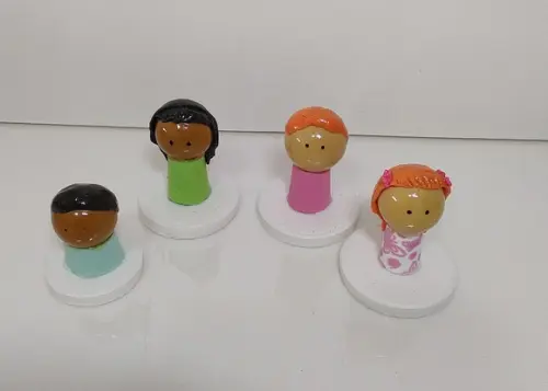 Pré-infância Bonecos para Constelação Familiar Mesa/água