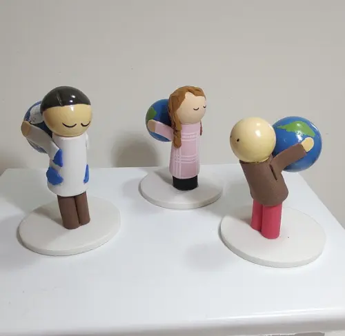 Representante com o Mundo nas Costas (unidade)