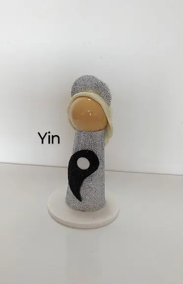 Representantes Yin Yang para Constelação Familiar Mesa Água