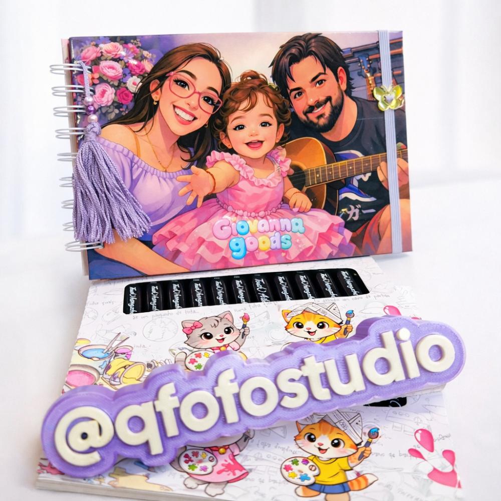 Livro de Colorir Goods Personalizado com fotos