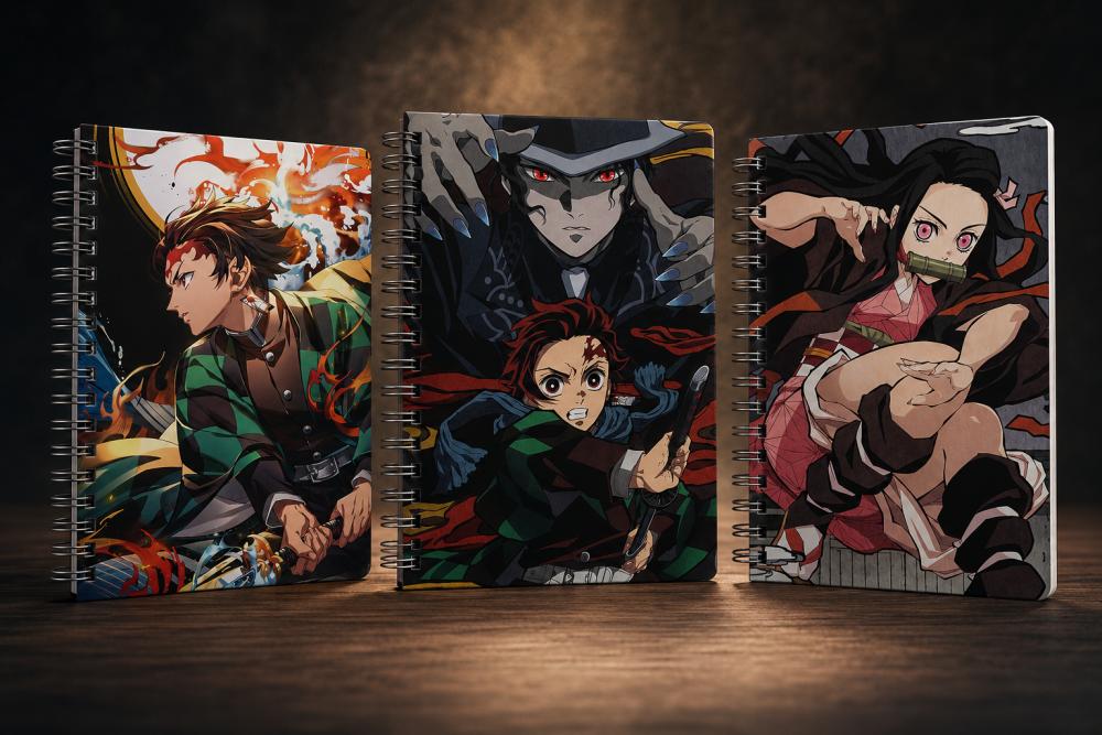 Caderno Anime | Kpop | Desenhos personalizado