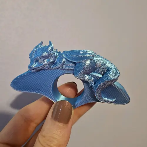 Adereço de Página Bebê Dragão Dormindo em PLA | Impressão 3D