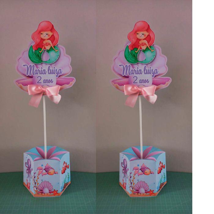 centro de mesa sereia