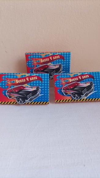 10 Porta Chocolate Kit Kat Hot Weels