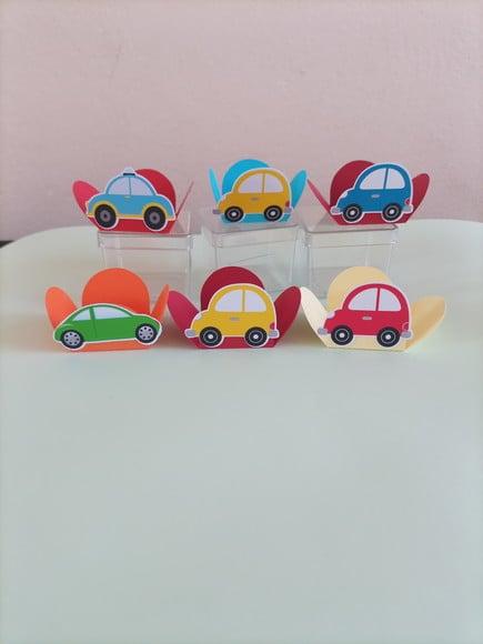 30 Forminhas Carrinhos para Docinhos