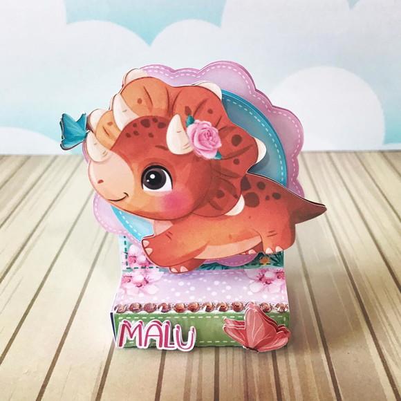 40 Lembrancinhas Dinossauros Baby Menina