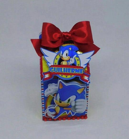 40 Lembrancinhas Sonic