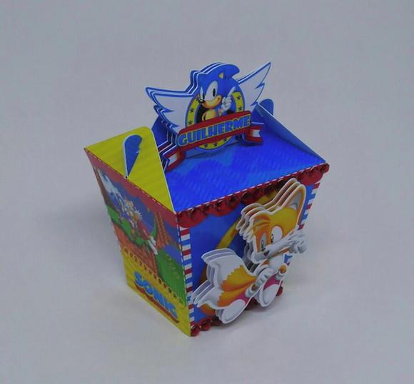 40 Lembrancinhas Sonic