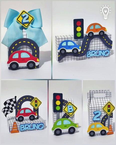 40 Personalizados Carrinhos