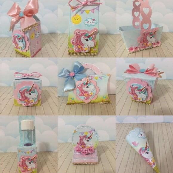 40 Personalizados Unicórnio