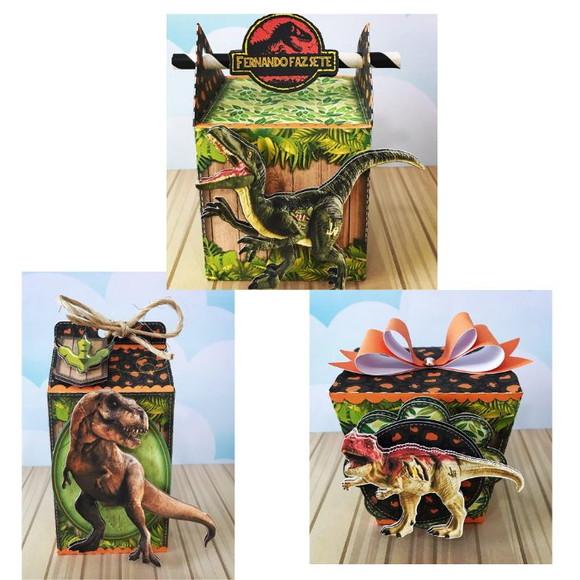 50 Lembrancinhas Dinossauros Jurassic Park