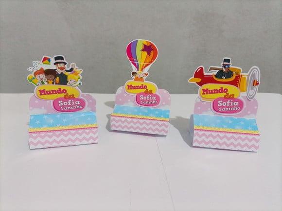 Caixa bis duplo Mundo Bita Rosa