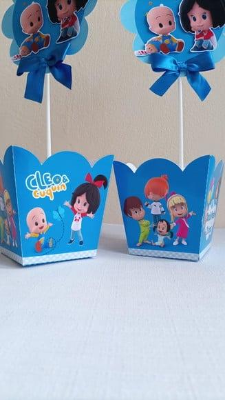Centro de Mesa Cléo e Cuquin Menino