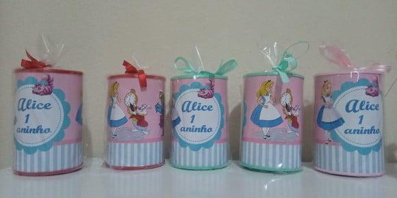 Cofrinho Personalizado Alice