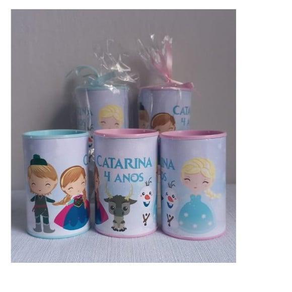 Cofrinhos Personalizados Frozen Cute